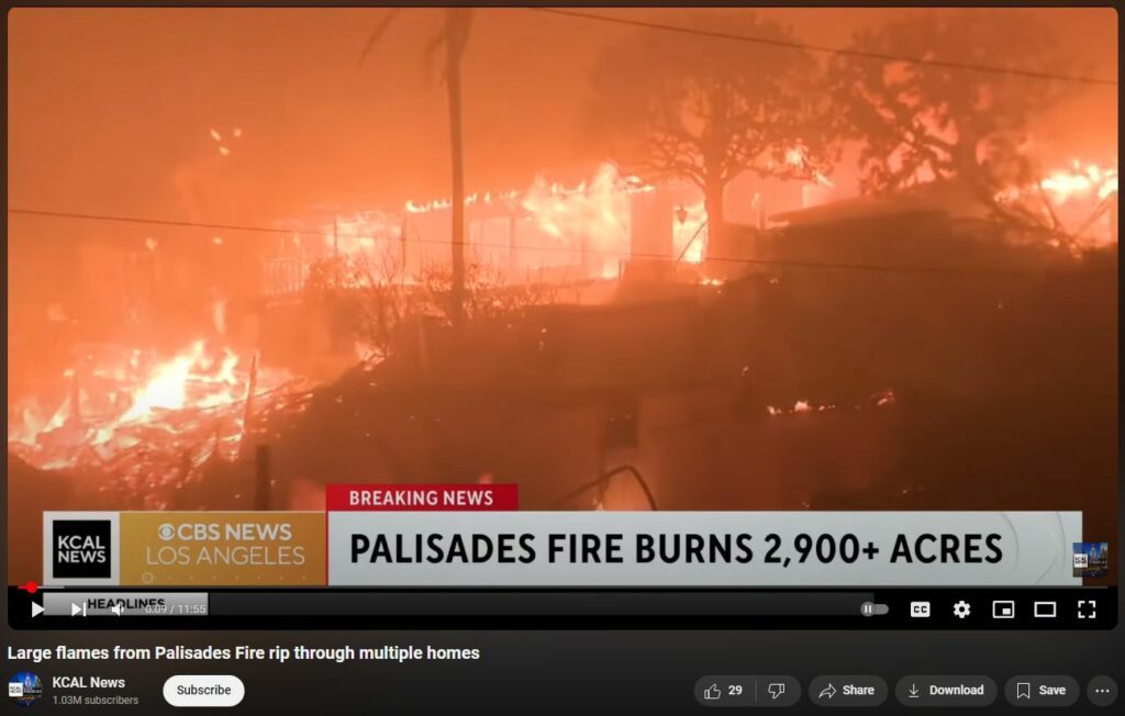 Pacific Palisades Burn Out WITHOUT EXCEPTION EVERY VIDEO SHOWS MAINLY HOUSES ON FIRE This is HOMEPHYRES not WILDFIRES