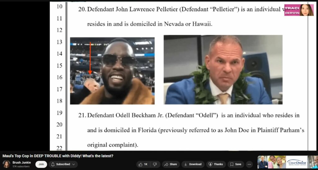 Maui Top Cop in DEEP TROUBLE with Diddy - latest Apr 2025