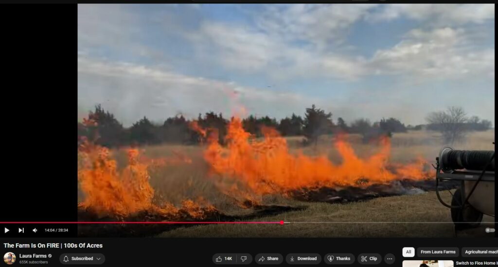 LauraFarms Longest Closest Controlled Burn