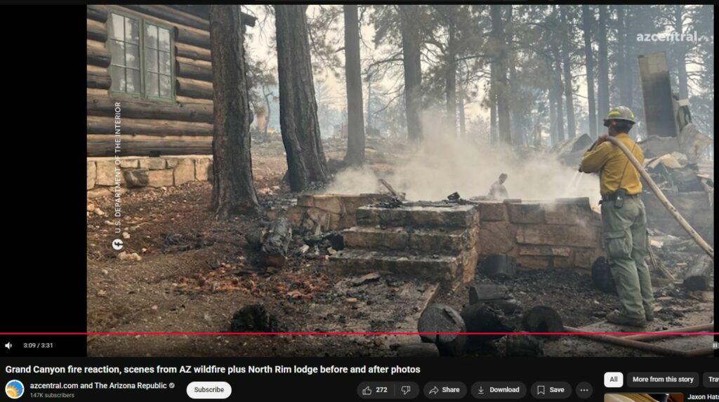 Grand Canyon Lodge wildfire has sameold DEW Hallmarks