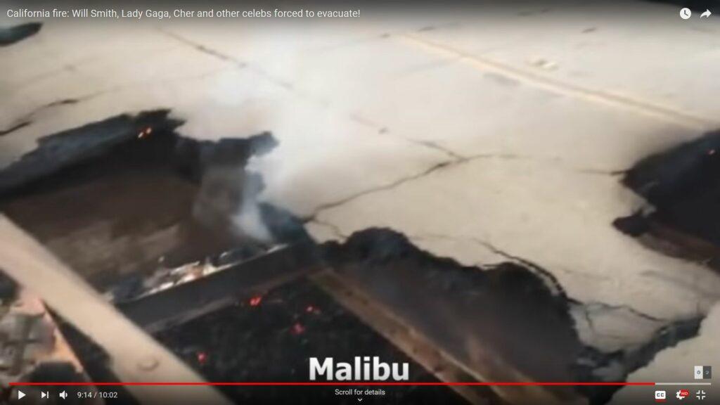 Malibu 2018 dew phyres burned tarmac alum guardrail 2
