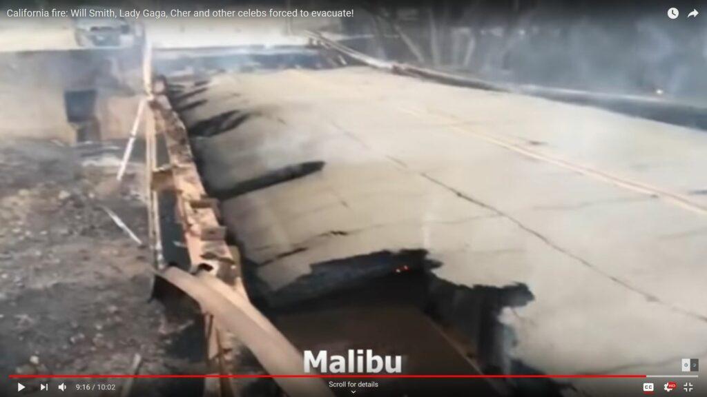 Malibu 2018 dew phyres burned tarmac alum guardrail 3
