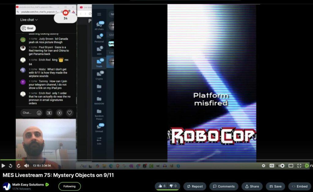 1987 ROBOCOP movie foretells of DEW Santa Barbara 10k residential acres instantly burned by LASER cannon Strategic Defense Satellite