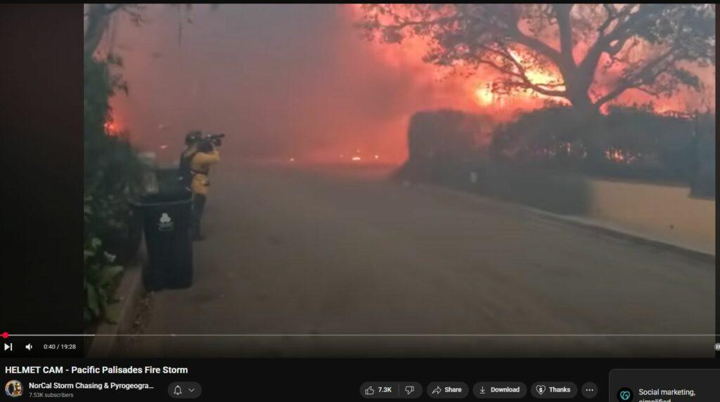 Helmet Cam - DEW Boosted Burning Fury - Pacific Palisades Jan 2025